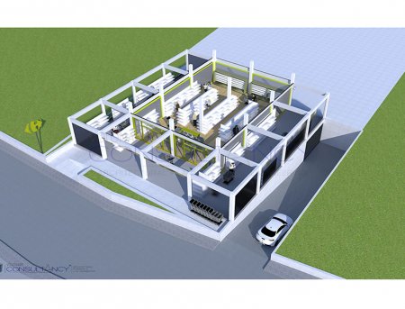 Consaltancy main » Planning & Design of a super market in Afantou area